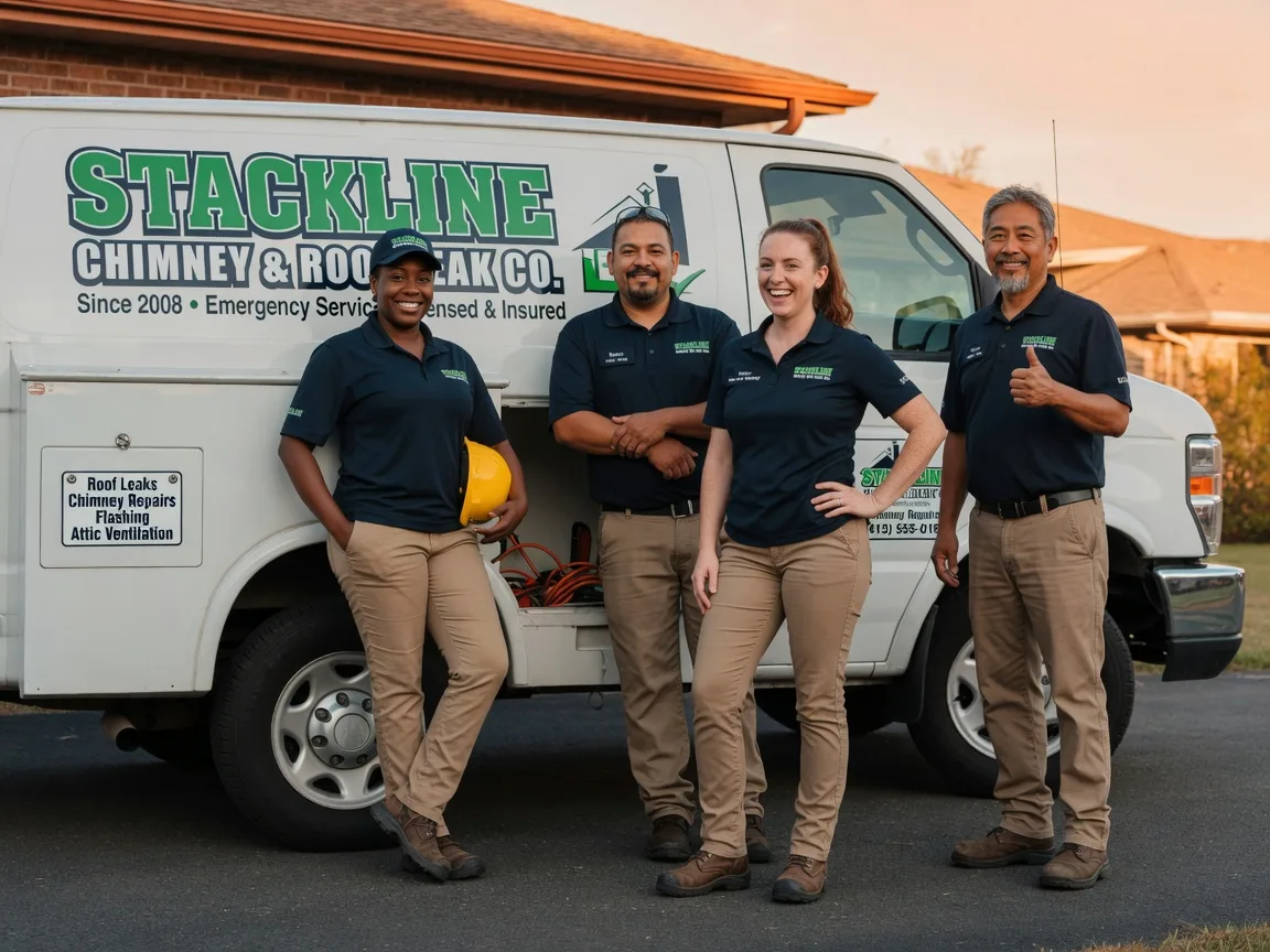 Chimney flashing repair company in Alba, MO